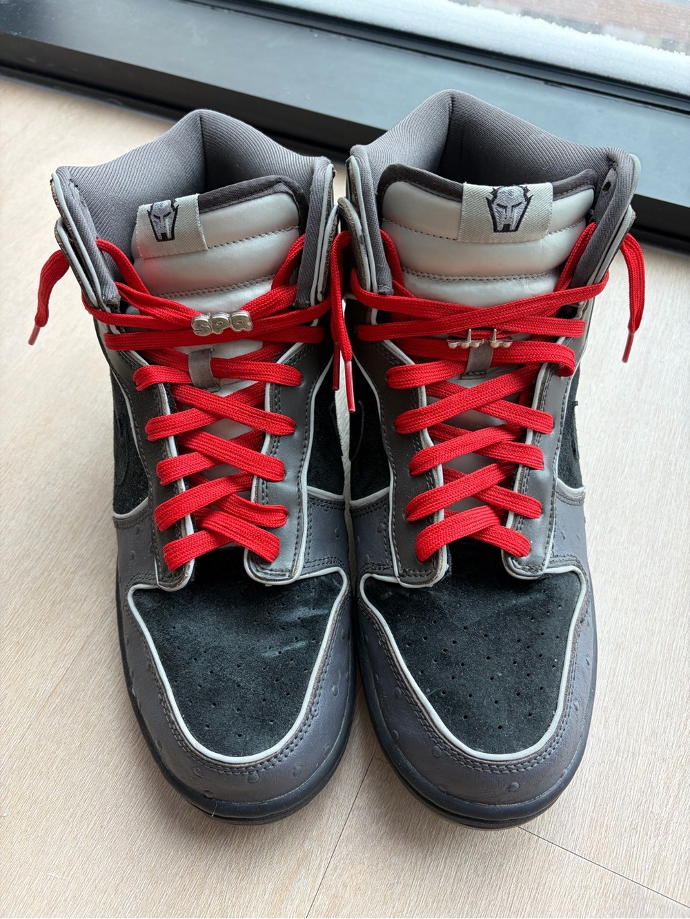 MF Doom Nike Dunks - Picture 3 of 13